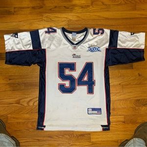 Reebok New England Patriots Jersey #54 Bruschi